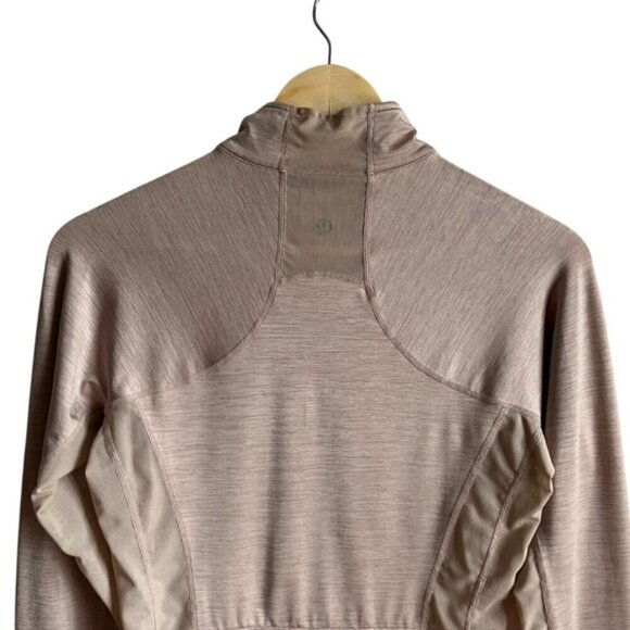 Lululemon Catch Me Air Jacket Size 6 Champagne Cream - Picture 8 of 12